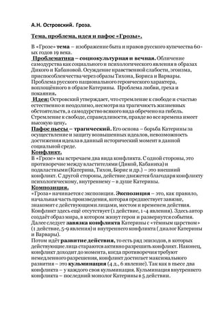 Нравы Купечества Островский Гроза Сочинение Нравы Купечества Островский Гроза Сочинение